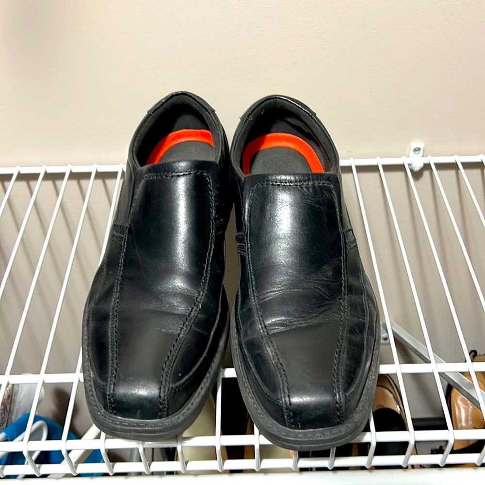 Rockport mens Bike Toe slip-on dress shoes